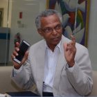  Alfonso Matos durante su visita a la redacción del periódico HOY/José Francisco