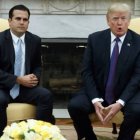 Donald Trump y Ricardo Rosselló/Archivo. Fuente  externa.