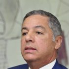 El pais.Almuerzo del Grupo de Comunicaciones Corripio, con el señor Donald Guerrero Ortiz Ministro de Hacienda.Hoy/Pablo Matos         3-10-2018