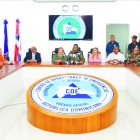 COE activa plan de contingencia en su fase 1.
En la foto: Director del COE Juan Manuel Méndez y directivos de instituciones a fines.
Fecha: 12-9-18
Lugar: COE.
Reportero Gráfico: José Andrés De los Santos.
Redactor: Emilio Guzmán.