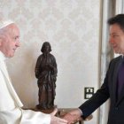 El papa habló de inmigración con el presidente del Gobierno de Italia