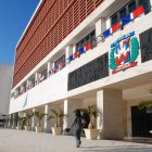 el pais. fachada del congreso nacional. manelik balcacer. 22-02-10