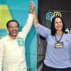 Guillermo Moreno y Minou Tavarez