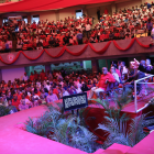 (foto) Quique Antún habla en el encuentro con los precandidatos del PRSC, en un acto celebrado este domingo en el Coliseo Carlos -Teo- Cruz,