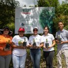 Gianna Pol, Elsa Johanne Sánchez, Josefina Navarro, Ámbar Espaillat, y Alinhjel García.