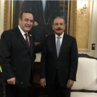 Danilo Medina y Alejandro Giammattei