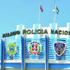 fachada, durante una Rueda de prensa en Policía Nacional Santo Domingo República Dominicana. 29 de marzo del 2016. Foto Pedro Sosa