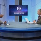 El candidato alcalde por San Pedro de Macorís del partido DXC, Gregory Castro junto al periodista Elvis Lima 