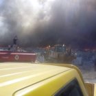 Incendio en vertedero de Duquesa