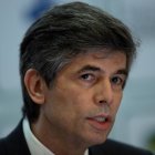 El hasta hoy ministro de Salud de Brasil, Nelson Teich, convoca a la prensa para hacer oficial su salida del Gobierno brasileño este viernes., en Brasilia (Brasil). EFE