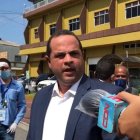 El delegado ante la JCE de FP, Manuel Crespo, quien señaló que esta propuesta enlaza las medidas sanitarias con las electorales.