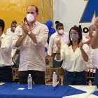(foto) Adolfo Pérez, vicepresidente nacional del PRM, encabeza una activiad en el Distrito Nacional.