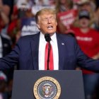 El endurecimiento de las políticas de inmigración es parte importante de la estrategia electoral de Trump.
