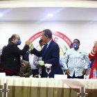 Leonel Fernandez y Quique Antún