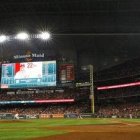 ARCHIVO - En esta fotografía del 30 de octubre de 2019, el abridor de los Astros de Houston Zack Greinke lanza durante la segunda entrada del séptimo juego de la Serie Mundial contra los Nacionales de Washington en Houston. (AP Foto/Matt Slocum, Archivo)