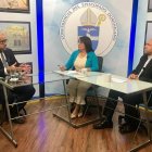 Miguel Valerio, Micher Sandoval y P. Joaquín Domínguez