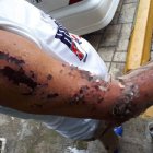 Chofer de carro donde viajaba Yocairi