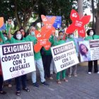 Feministas en Santiago