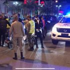Personas violado el toque de queda
