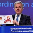 Didier Reynders, comisario europeo de Justicia (John Thys/Pool vía REUTERS)