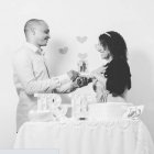 La pareja se había casado hace dos meses. (Fuente externa).