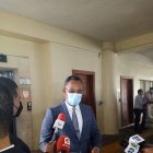 Senador Dionis Sánchez habla a su llegada al Senado de la República