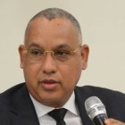 Almuerzo del Grupo de Comunicaciones Corripio. Comisión de Justicia de la Cámara de Diputados. Alexis Isaac Jiménez, Rafaela Alburquerque, Santiago Vilorio,  José Horacio Rodríguez, Sadoky Duarte, Jesús Manuel Sánchez, Omar Leonel Fernández.  Jorge Gonzaléz