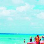 La Romana. Playa Punta Laguna ( Dominicus) Bayahibe. Turistas. El Nacional/ Jorge Gonzalez. 7.02.2009