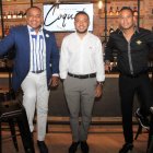 Yuri Ramírez, Maverick Ramírez y Carlos Carmona.