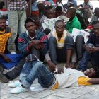 Inmigrantes haitianos. Foto de archivo.