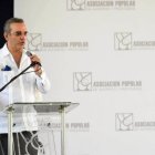 El Presidente Luis Abinader dejó iniciados los trabajos de las nuevas instalaciones de la Asociación Popular de ahorros y préstamos en Santiago. Hoy/ Wilson Aracena