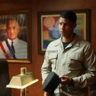 El actor Héctor Aníbal durante el rodaje de “Carta blanca”