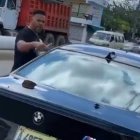 Hombre iba en BMW