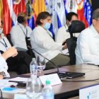 El canciller dominicano durante "Reunión de Ministras y Ministros de Relaciones Exteriores". Foto: @MIREXRD