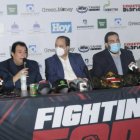 La actividad contó con la presencia de varios de los peleadores.