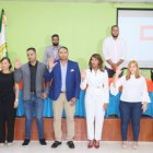 Momento de la juramentación de la Asociación de Emprendedores y Profesionales Independientes de Santo Domingo Oeste (AEPISDO).