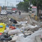 Calle Duarte, en municipio Los Alcarrizos.  Arlenis Castillo