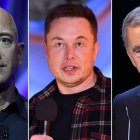 Jeff Bezos, Elon Musk y Bernard Arnault, las tres personas más ricas del mundo