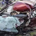 Accidente de tránsito  en Autopista Duarte 