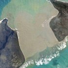 Así era la isla Hunga Tonga el 17 de noviembre de 2021. 