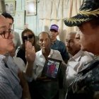 Francisco Domínguez Brito y el Mayor General Eduardo Alberto Then