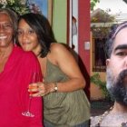 A la izquierda, la madre Raquelita Guerra y su madre, a la derecha el presunto asesino