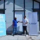 Tres familias recicladoras de oficio recibieron casas ecoamigables, construidas con planchas de polialuminio, material que se obtiene del proceso de reciclaje de los envases de Tetra Pak.