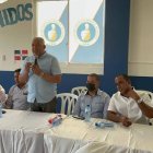 Dirigencia del PRM en Santo Domingo Oeste.
