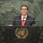 Bruno Rodríguez, ministro de relaciones exteriores de Cuba.