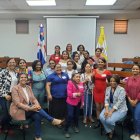 Parte de las mujeres que estuvieron presentes en el taller