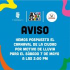 Alcaldía del Distrito Nacional anuncia suspensión carnaval capitaleño por vaguada.