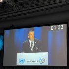 Jorge Mera en la conferencia.