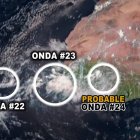 Onda tropical 21, 22, 23, 24 y 25 de la temporada ciclónica del 2022.