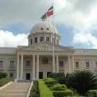 Fachada del Palacio Nacional de la Republica Dominicana. 